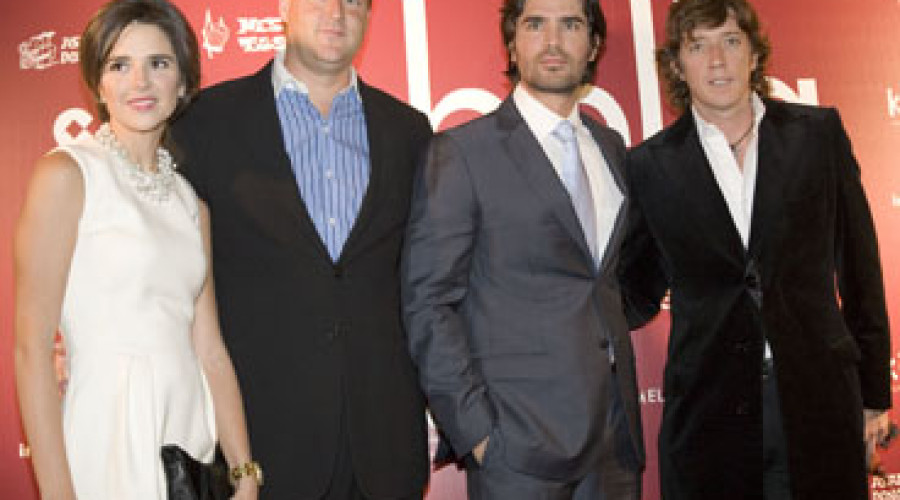 The Wolfingtons at the Bella Premiere in Madrid, Spain
