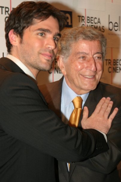 Eduardo Verastegui (Actor and Producer) and Tony Bennett (Music Legend)