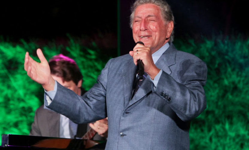 Tony Bennett Honors Sean Wolfington at the Tony Bennett All-Star Tennis Event and Benefit Gala in Miami