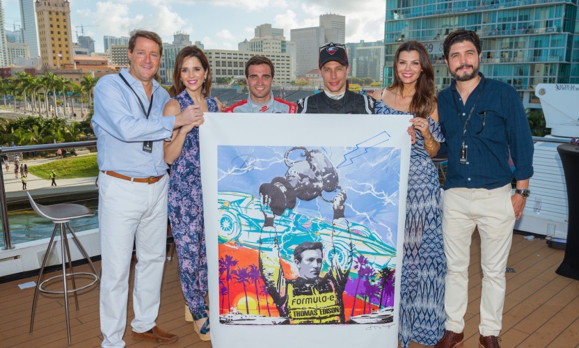 The First Formula-E Race in Downtown Miami